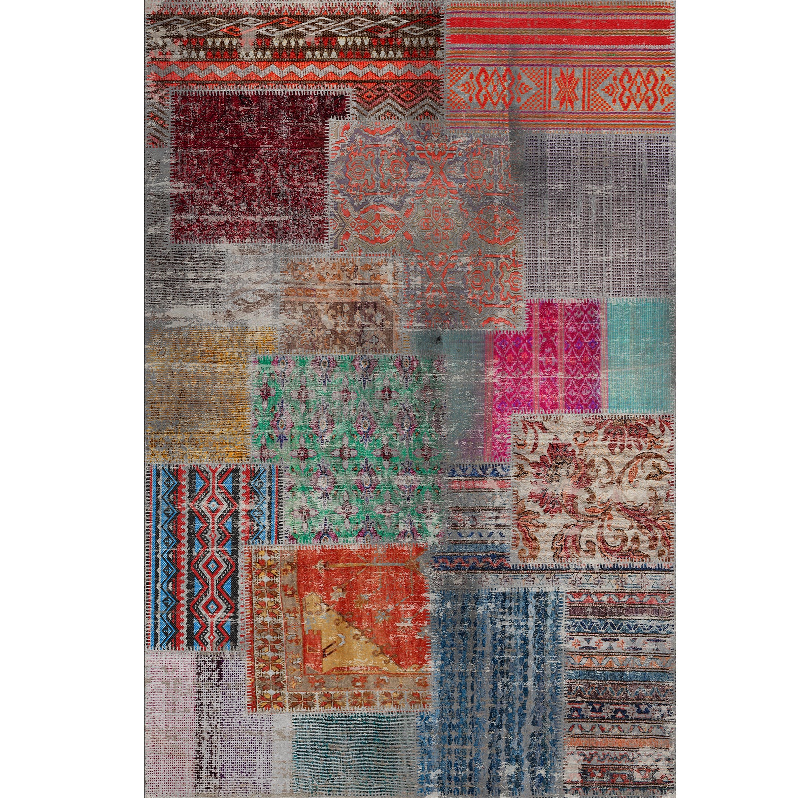 Tappeto stampato Denise, stampa in ciniglia, realizzato a macchina